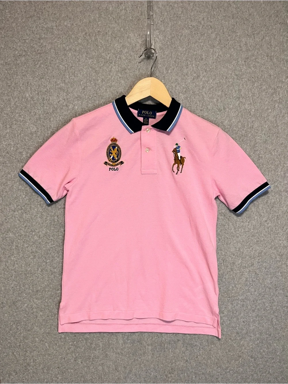 POLO RALPH‎ LAUREN Kids' Big Pony Polo Shirt Pink